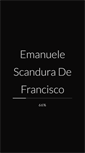 Mobile Screenshot of emanuelescanduradefrancisco.com